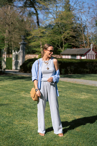 Ocean Trousers Light Blue