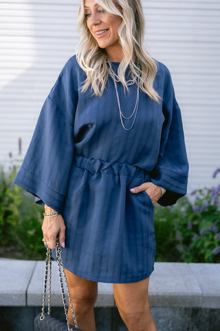 Olivetta Navy Skirt