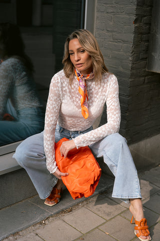 Olivi Lace Top White