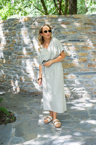 Oona T-shirt Dress Grey
