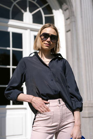 Orilise Blouse Navy