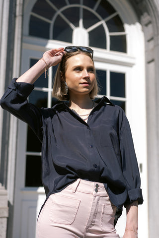 Orilise Blouse Navy