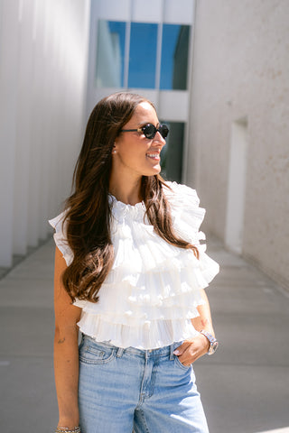 Orsina Top White