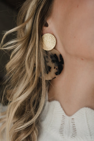 Panther Earrings Gold