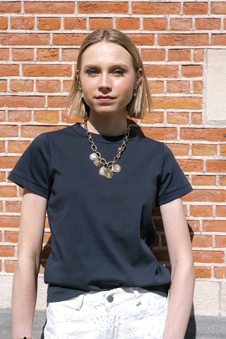 Paries T-shirt Navy