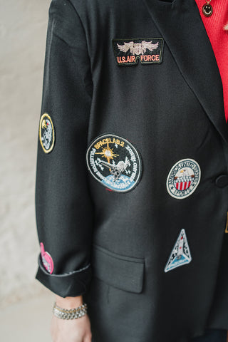 Patsi Blazer Patches Black