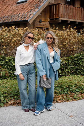 Quill Wide Jeans Blue