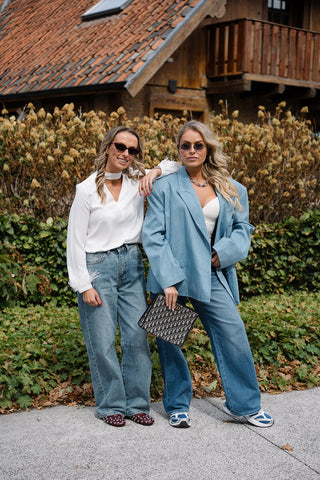 Quill Wide Jeans Blue