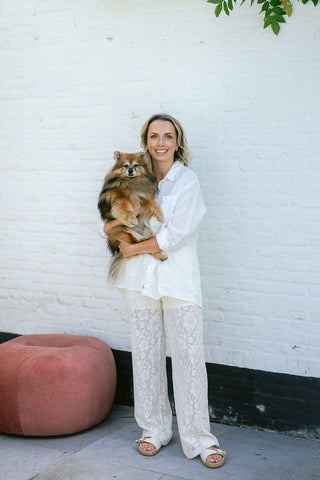 Pépe Trousers White