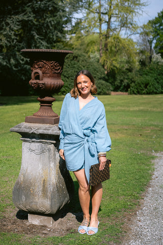 Philippa Dress Light Blue