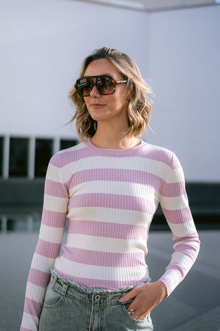 Plum Knit Pink