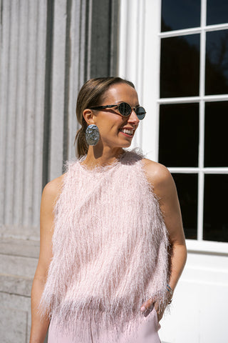 Plumie Top Pink