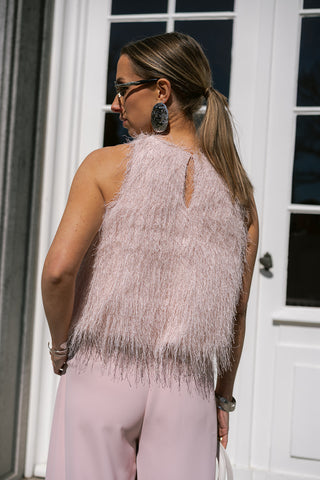 Plumie Top Pink