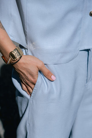 Poches Co-ord Blue