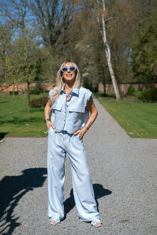 Poches Co-ord Blue