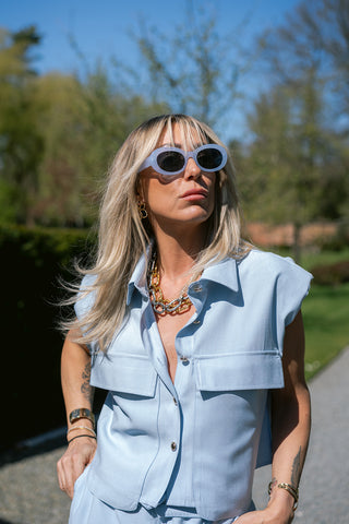 Poches Co-ord Blue