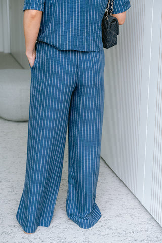 Power Trousers Blue