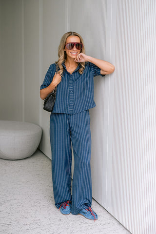 Power Trousers Blue