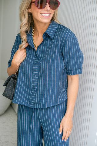 Power Trousers Blue