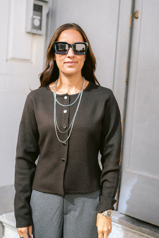 Prime Cardigan Brown