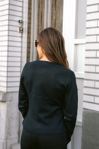 Prime Cardigan Black