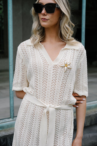 Rapha Knit Dress Cream