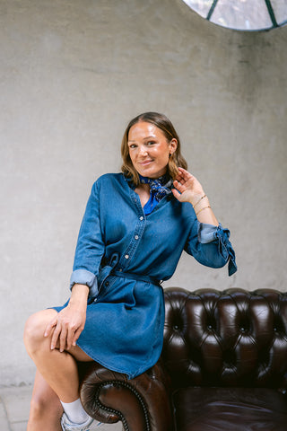 Roberta Dress Blue