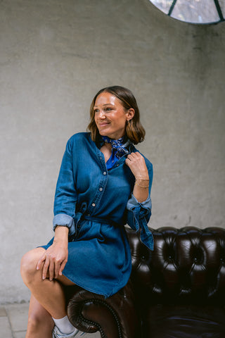 Roberta Dress Blue