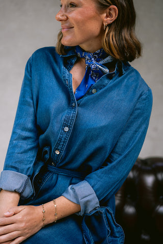 Roberta Dress Blue