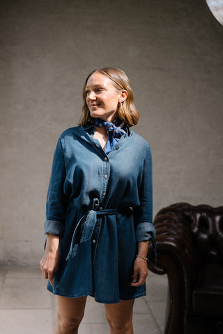 Roberta Dress Blue