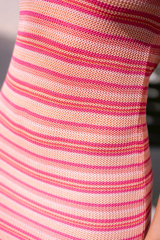 Rosa Knit Dress Pink