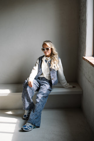 Rosamund Co-ord Blue