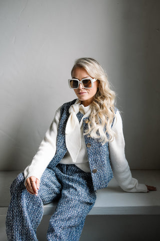 Rosamund Co-ord Blue