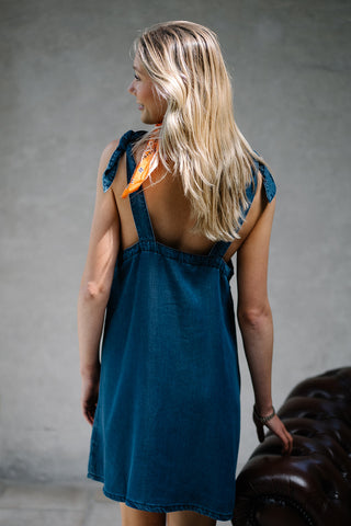 Rosemary Dress Blue