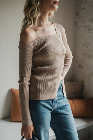 Saar Knit Beige