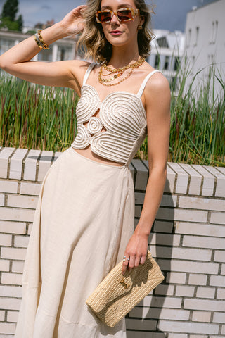 Samanntha Dress Beige