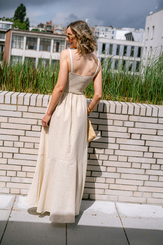 Samanntha Dress Beige