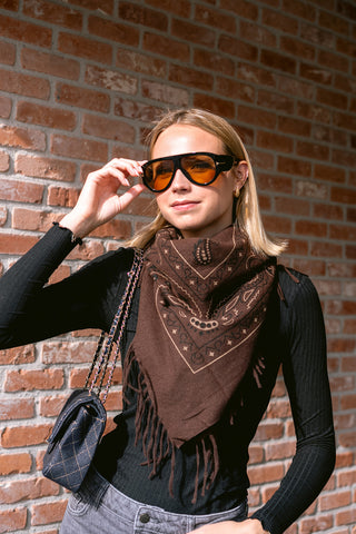 SammyJo Scarf Brown