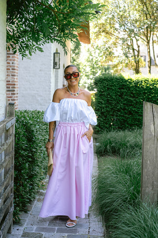 Saphine Top White