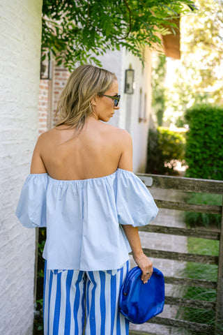 Saphine Top Blue