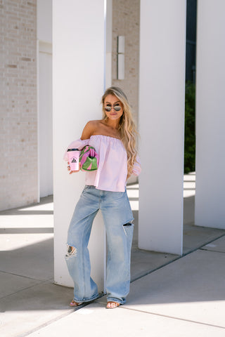 Saphine Top Pink