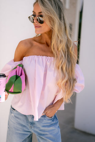 Saphine Top Pink