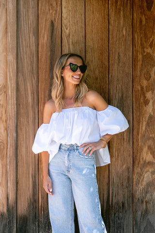 Novelle Wide Leg Jeans Blue
