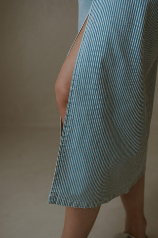 Sarah Maxi Skirt Blue