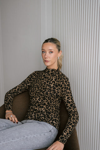Sarita T-shirt Leopard