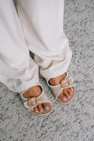 Saye Linnen Trousers Cream