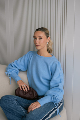 Scottie Knit Blue
