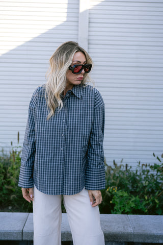 Serena Blouse Gray