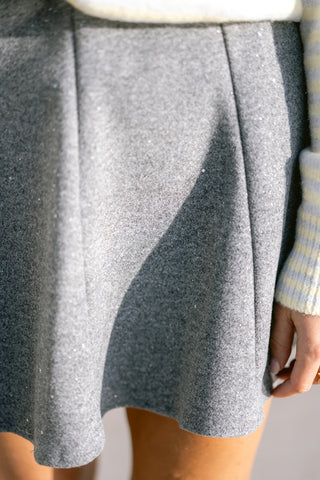 Sissy Skirt Grey
