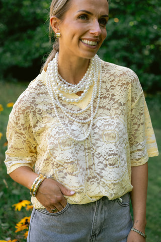 Cameron Necklace Pearl
